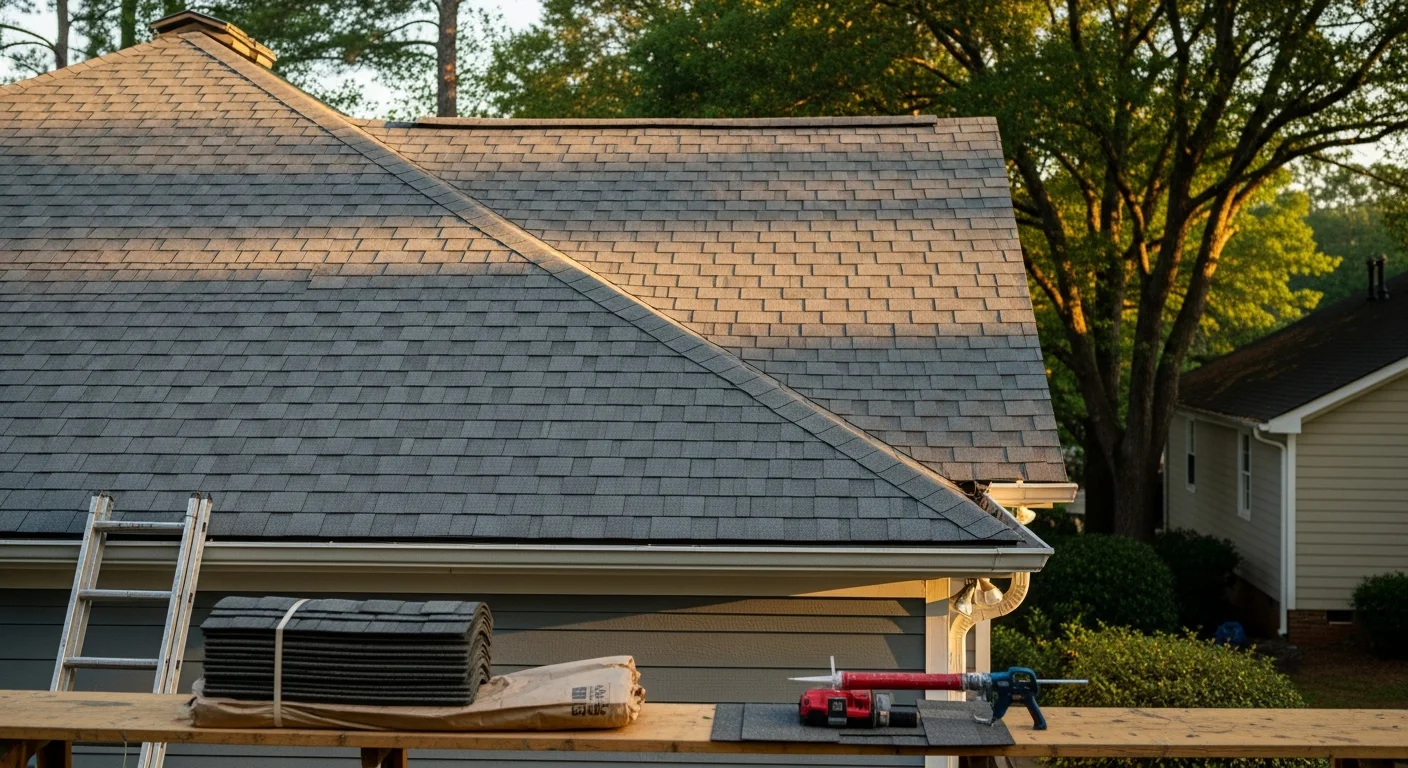 Residential roofing installation and repair