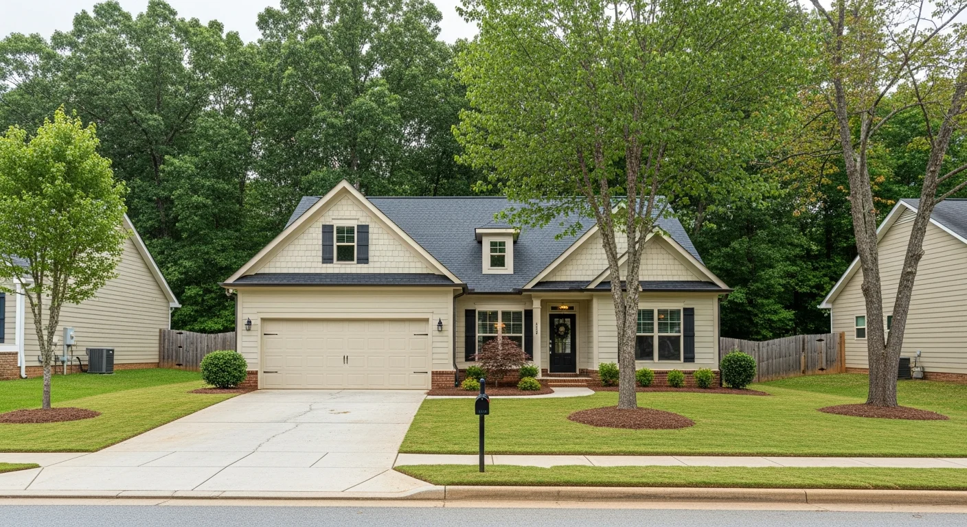 Residential home in Cherryville with well-maintained exterior and landscaping.